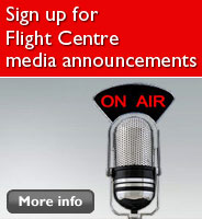 Register for Flight Centre media announcements