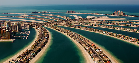 The Palm Islands – just one of Dubai's many wonders