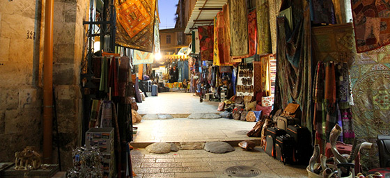 A Jerusalem souk in Israel