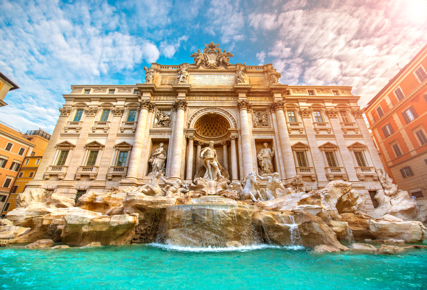 Rome Trevi Fountain