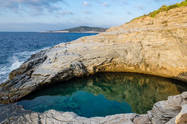 Greek Islands swimming pools