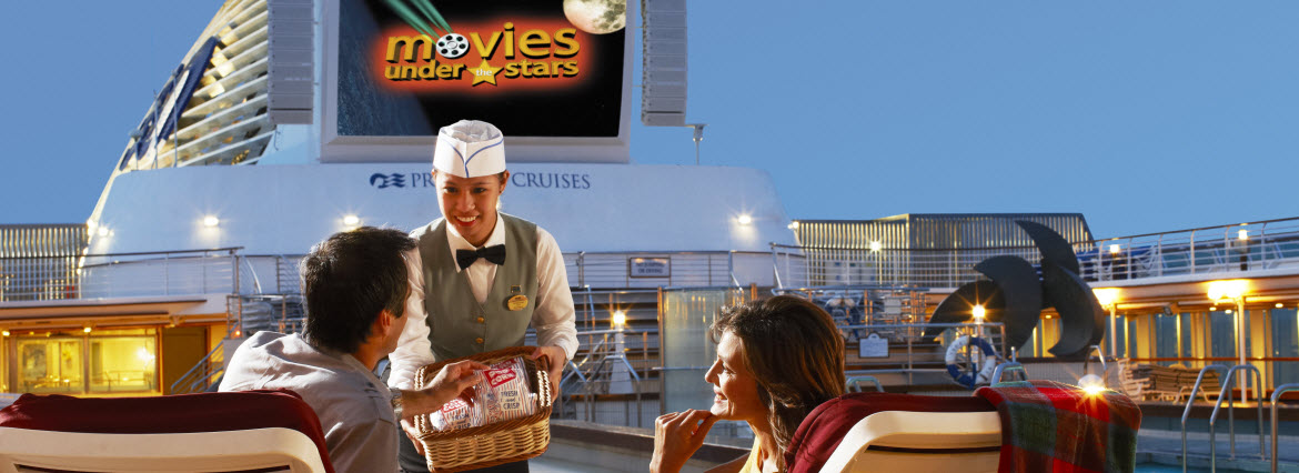 Sun Princess Movies Under the Stars