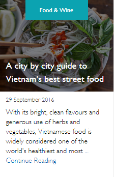 A city by city guide to Vietnam's best street food