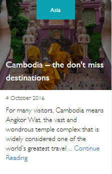 Cambodia – the don't miss destinations