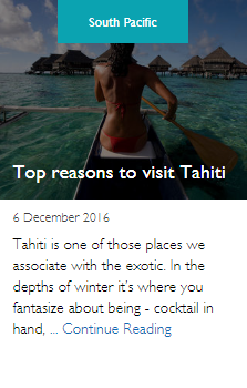 Top reasons to visit Tahiti