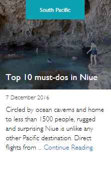 Top 10 must-dos in Niue