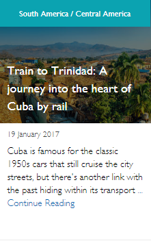 Train to Trinidad: A journey into the heart of Cuba by rail