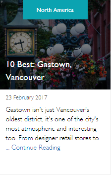 10 Best: Gastown, Vancouver