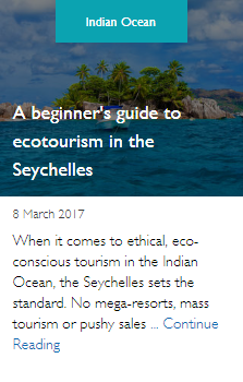 A beginner's guide to ecotourism in the Seychelles