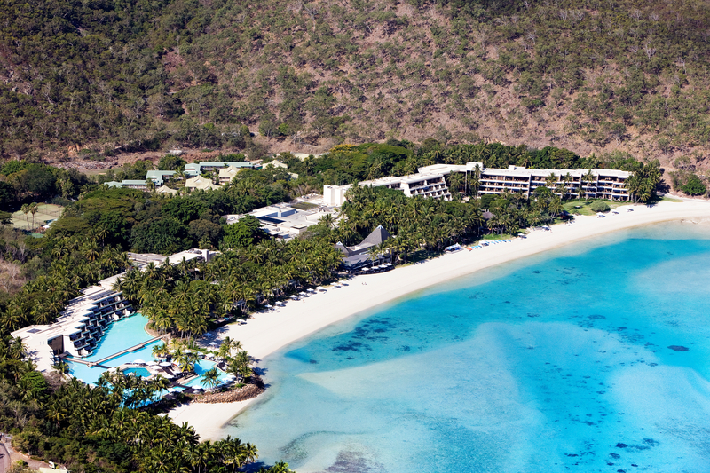 Aerial view of Hayman Island