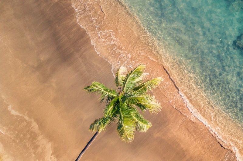 Aganoa Black Sand Beach, Savai'i