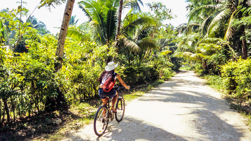 Once in your destination choose a green mode of transportation and explore the local area by bike