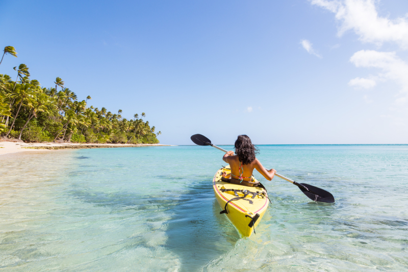 Beautiful tropical weather in Fiji