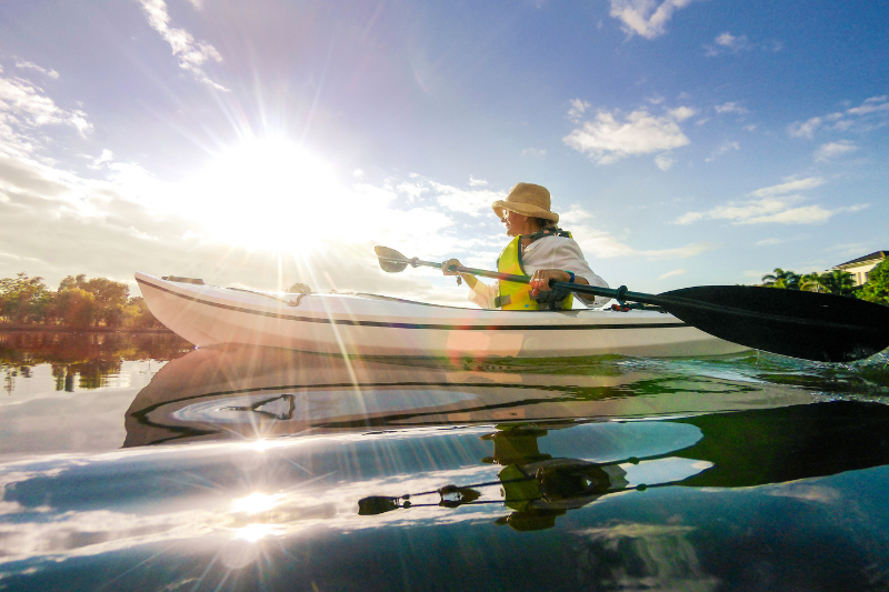 Kayaking on the Gold Coast