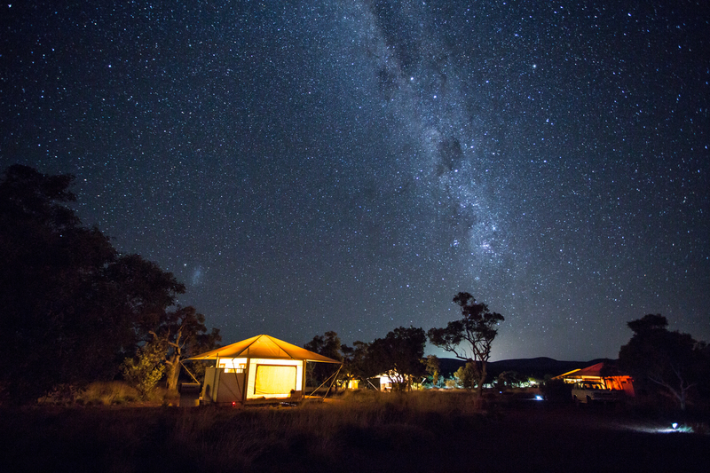Eco-camping is a fantastic sustainable accommodation choice