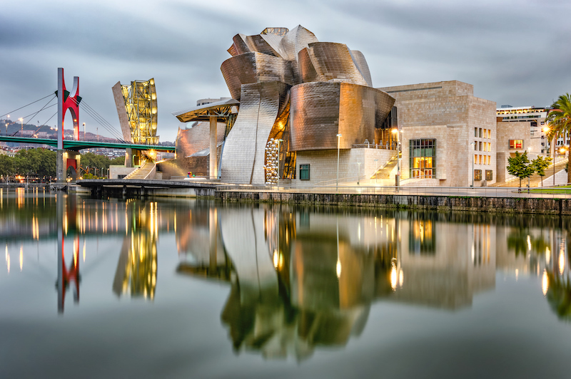 The Guggenheim Museum, Bilbao. Photo: Getty Images