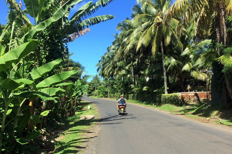 Scooter in Rarotonga, Cook Islands