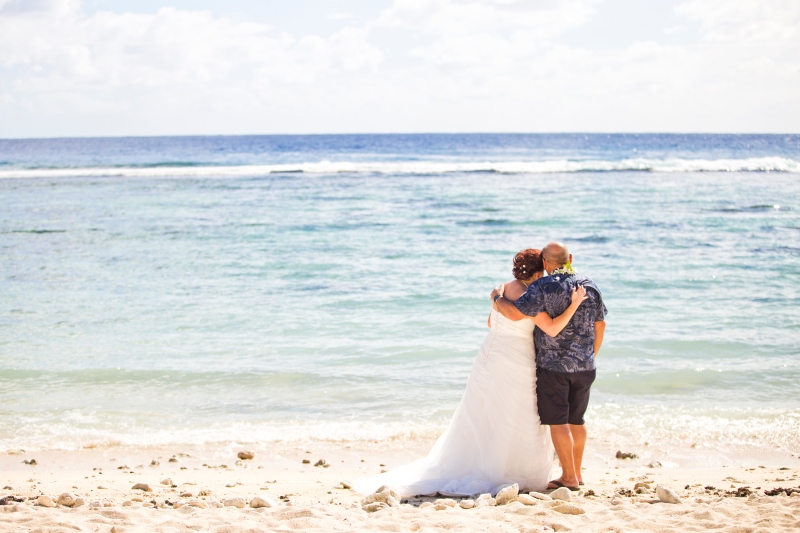 Wedding on the beach at The Edgewater Resort & Spa, Rarotonga