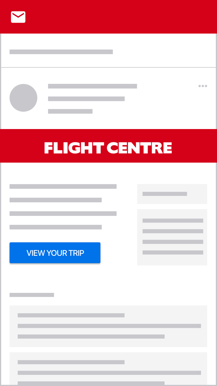 flight centre trips login