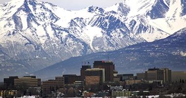 Anchorage skyline