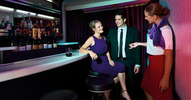 Virgin Australia sit down bar