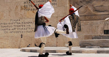 Greek Guards at Parliament House