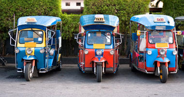 Tuk Tuk Motorised Rickshaws