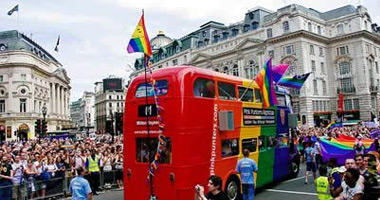 London Pride - Rainbow Bus