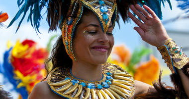Vibrant Carnival Costume