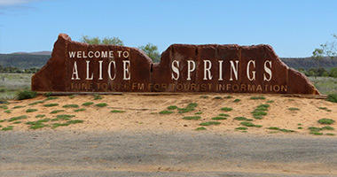 Welcome to Alice Springs 
