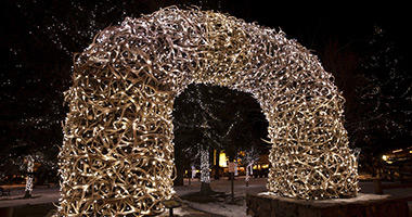 Antler Arch, Jackon Hole Town Square