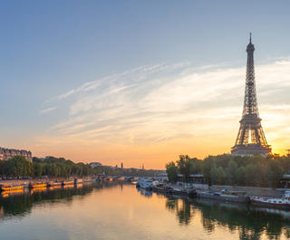 Paris - Eiffel Tower and La Seine