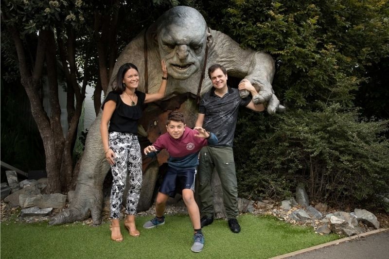Troll sculpture at Weta Workshop